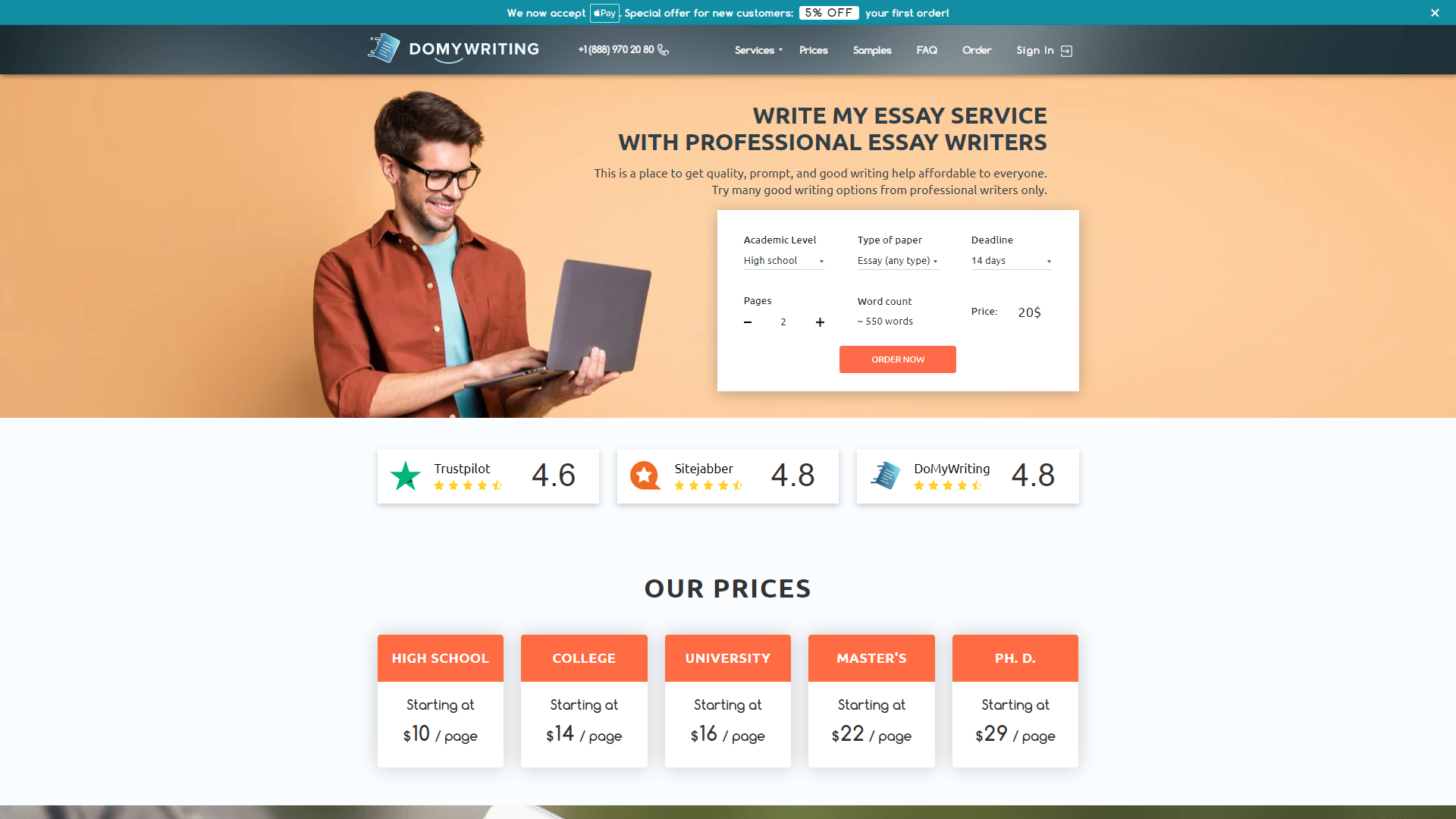  Writing Service Review by TheLegitEssay