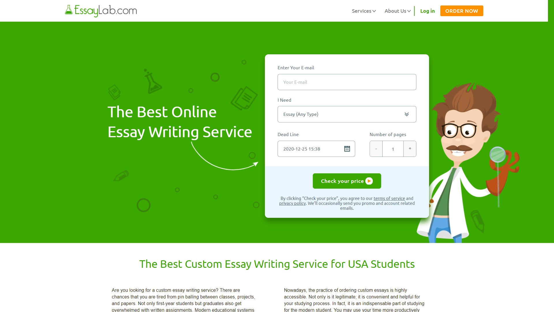  Writing Service Review by TheLegitEssay