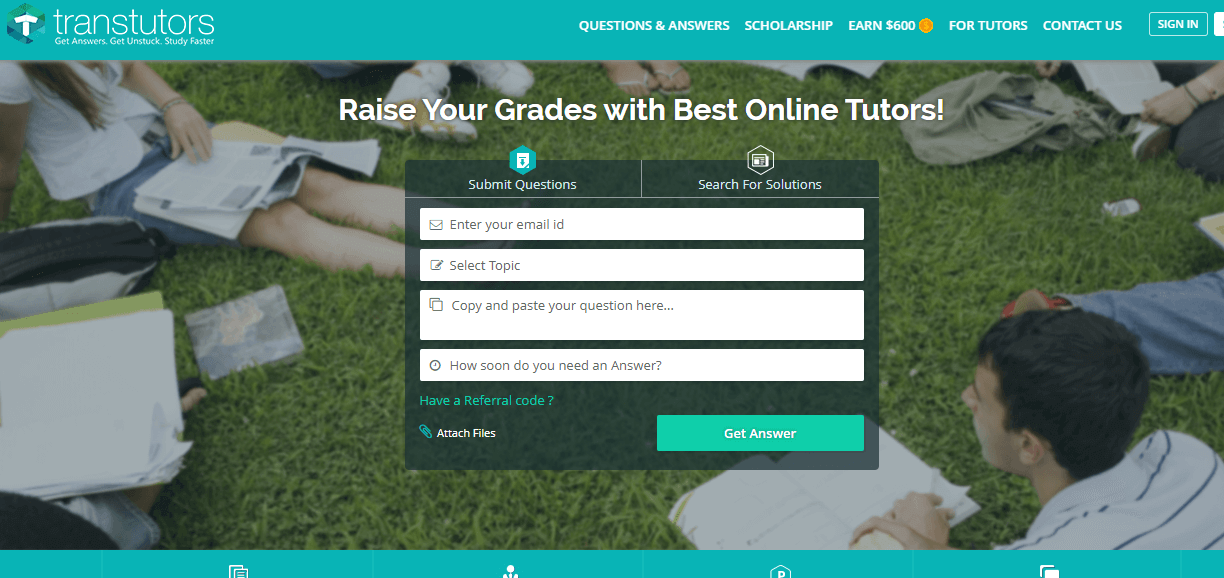 Transtutors.com/ Writing Service Review by TheLegitEssay